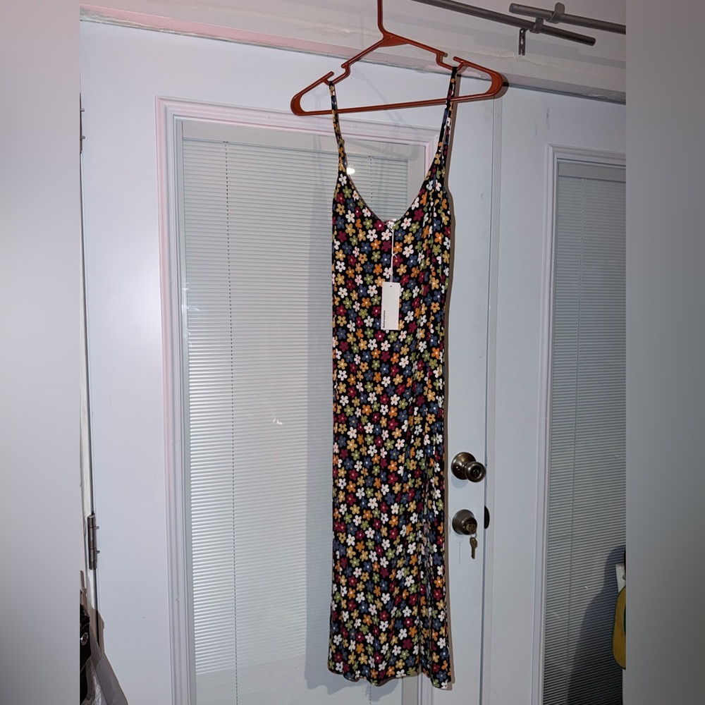 Reformation Multicolor Floral Maxi Dress